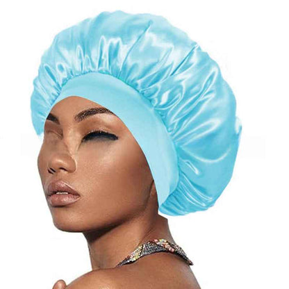 Satin Hair Bonnet, Night Sleep Caps