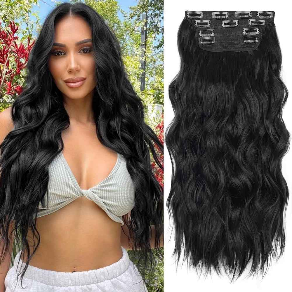 Water ripple wig extension pieces