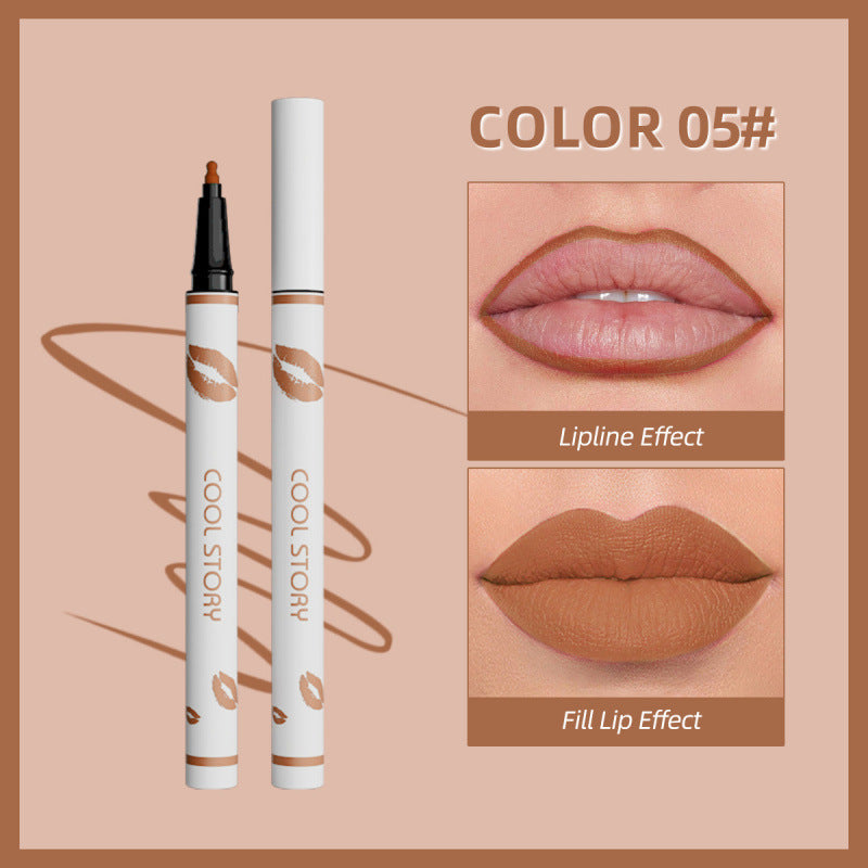 Matter flüssiger Lippenstift-Stift