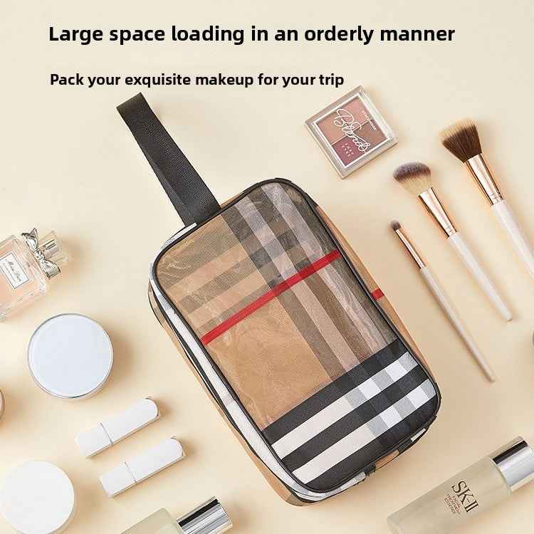 Portable makeup bag storage box