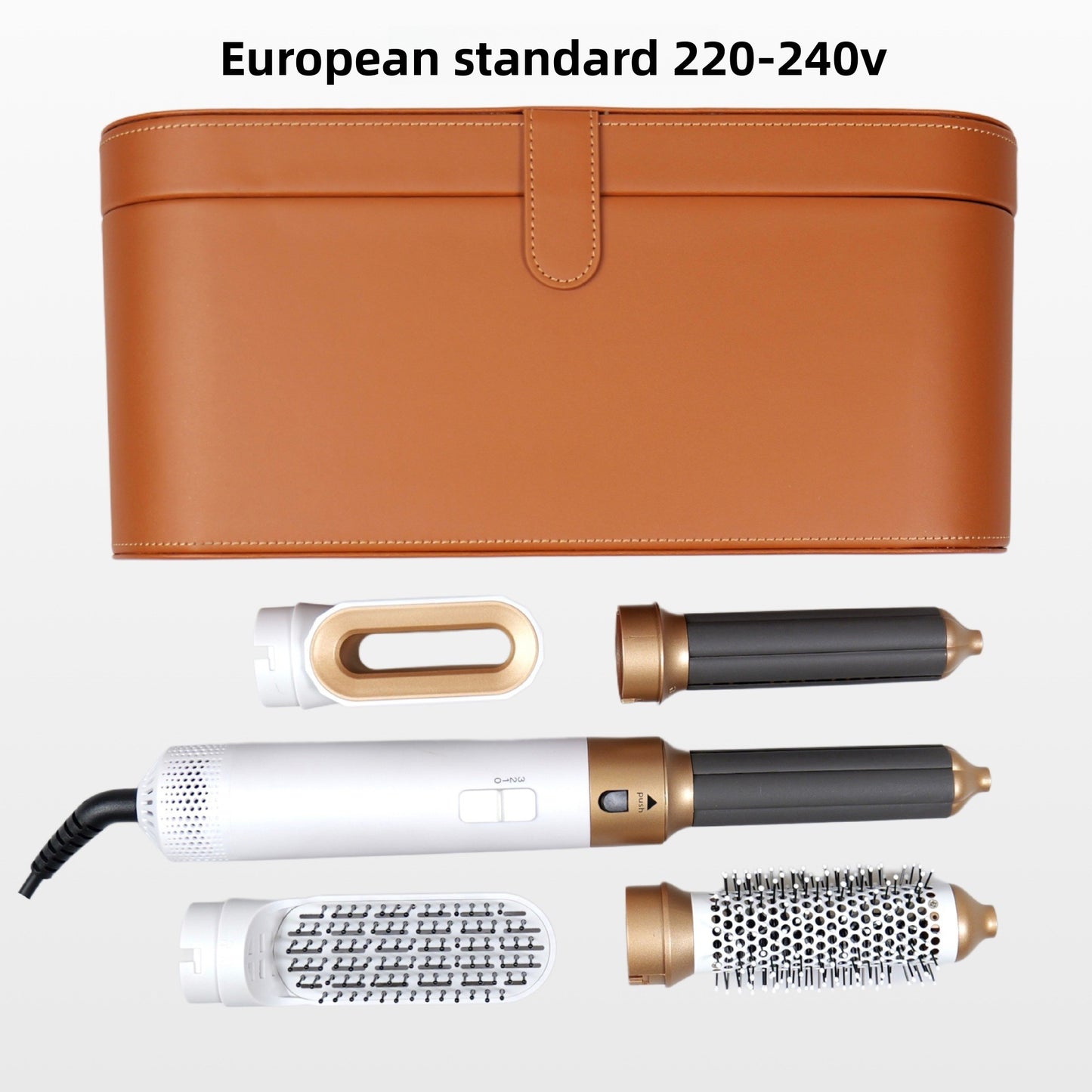 Multifunktionaler Haarstyler mit Warmluftkamm