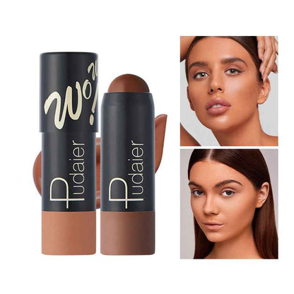 Long-lasting, color-enhancing, and smudge-proof foundation stick