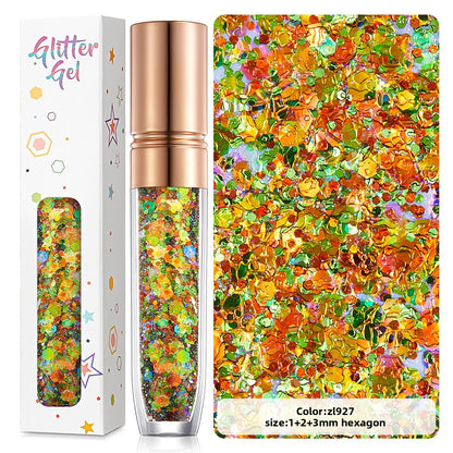 Schimmernder Pailletten-Lidschatten