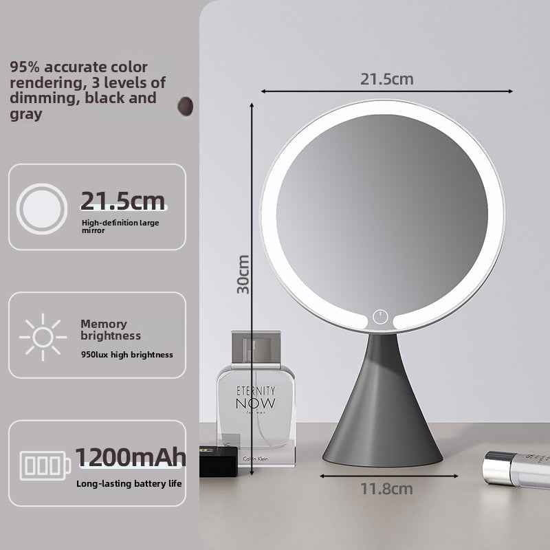 LED Lighted Makeup Mirror with Adjustable Daylight