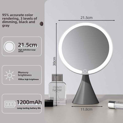 LED Lighted Makeup Mirror with Adjustable Daylight