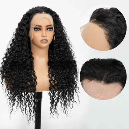Long Curly Lace Front Synthetic Wig