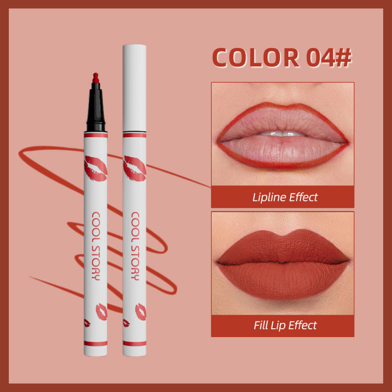 Matter flüssiger Lippenstift-Stift