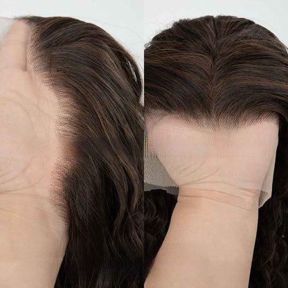 Long Curly Lace Front Synthetic Wig