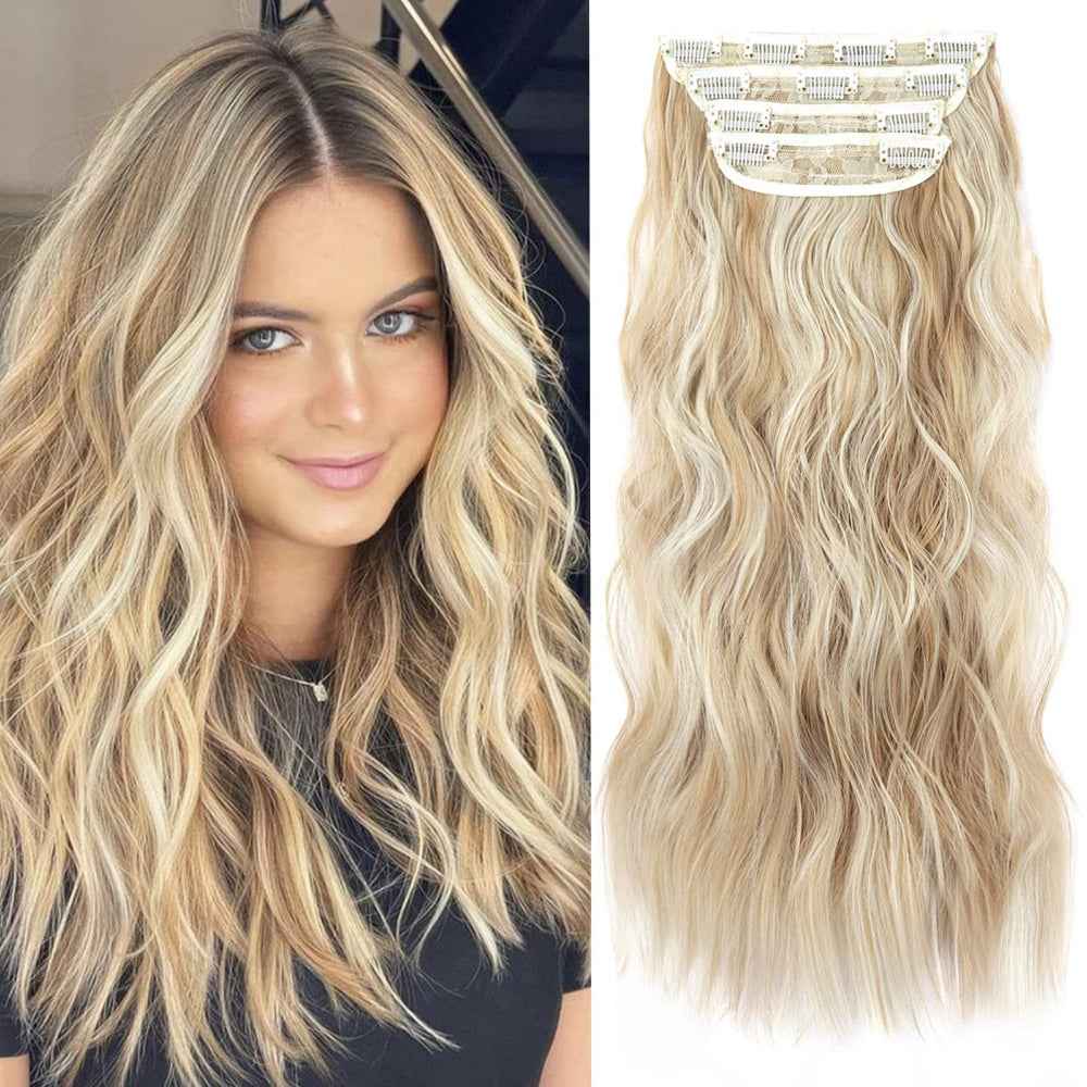 Water ripple wig extension pieces