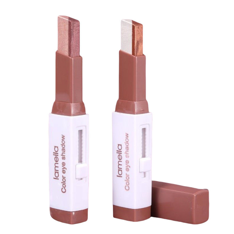 Duo-Lidschattenstift mit Glitzer- und mattem Finish