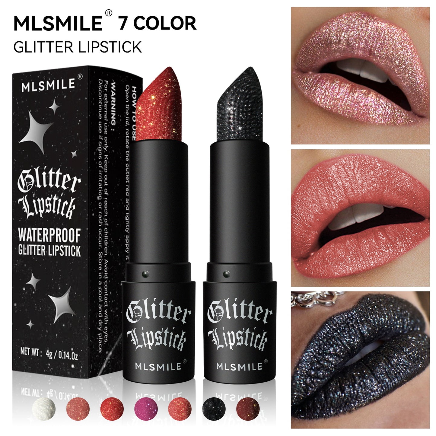 MLSMILE Lippenstift Make-up