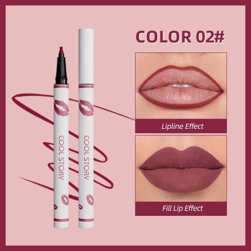 Matter flüssiger Lippenstift-Stift