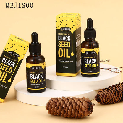 Glättendes Haaröl mit Schwarzkümmelöl