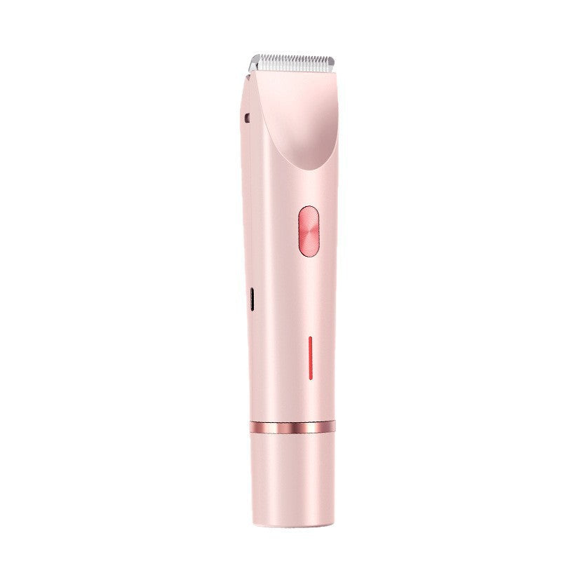 Electric Hair Removal Trimmer Shaver Double Head Silent