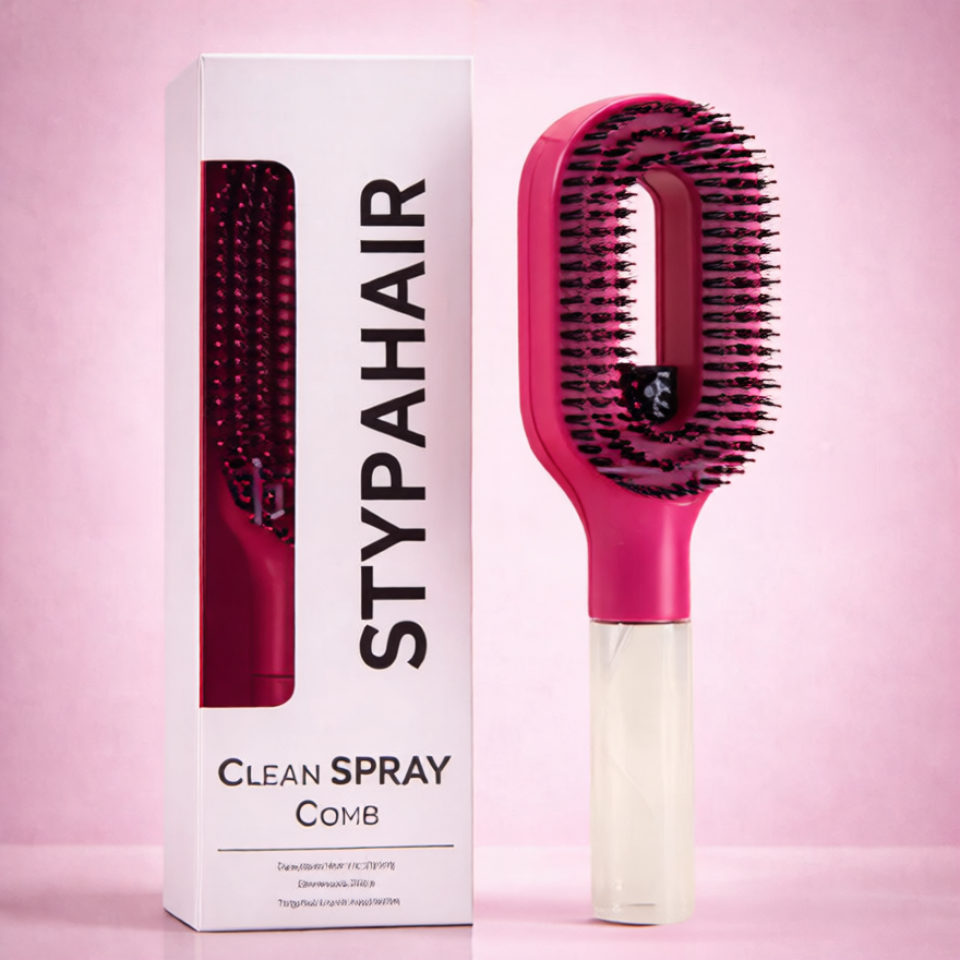 Sprühkamm zum Haarstyling