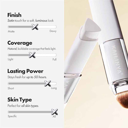 Dual-Ended Color Changing Foundation Stick