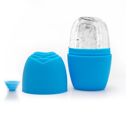 Platin-Silikon-Gesichts-Eisroller für Massage und Hautpflege