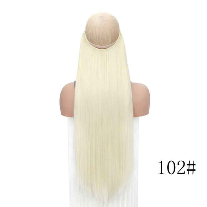 One-piece hair extension piece