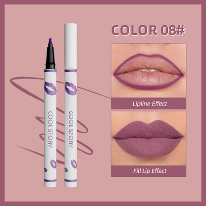 Matter flüssiger Lippenstift-Stift