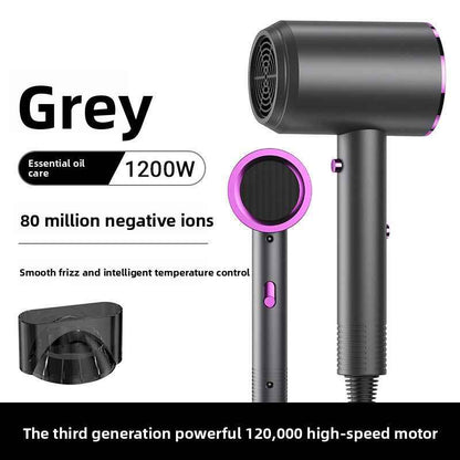 Professional Hair Dryer with Negative Iron Technology