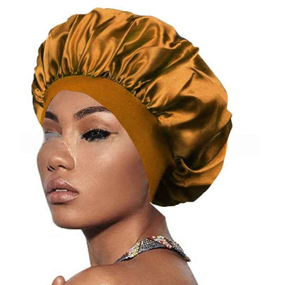 Satin Hair Bonnet, Night Sleep Caps