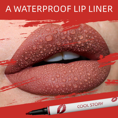 Matter flüssiger Lippenstift-Stift