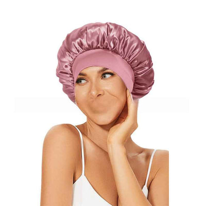 Satin Hair Bonnet, Night Sleep Caps