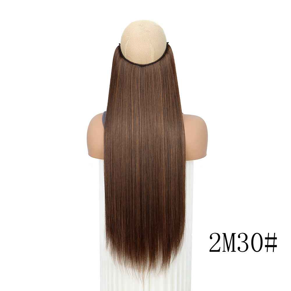 One-piece hair extension piece
