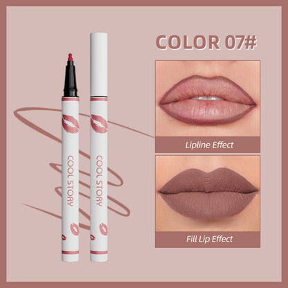 Matter flüssiger Lippenstift-Stift