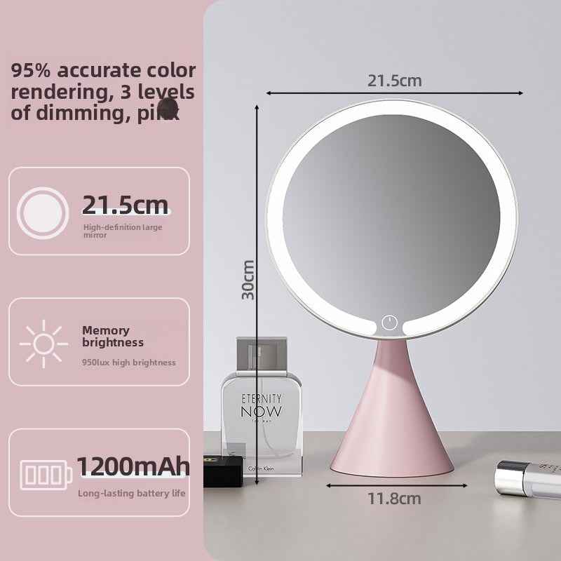 LED Lighted Makeup Mirror with Adjustable Daylight
