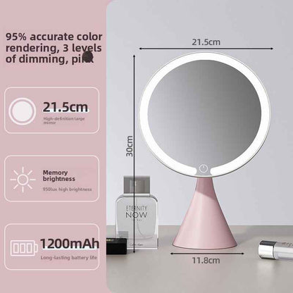 LED Lighted Makeup Mirror with Adjustable Daylight