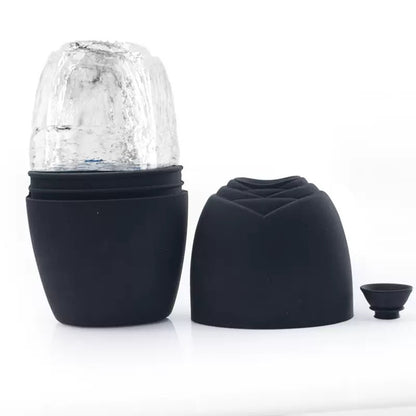 Platin-Silikon-Gesichts-Eisroller für Massage und Hautpflege